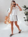 Női melegítő szett LOVE SPORT fehér Dstreet AY1136 AY1136