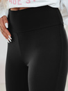 Női magas derekú leggings SOFLEGG fekete Dstreet UY2510_4