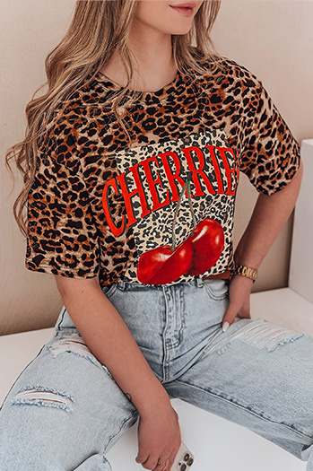 Női oversize póló pöttyös ZESTSTYLE bézs színben Dstreet RY2841