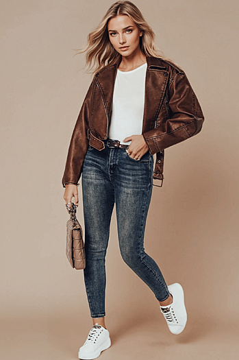 Női SKINNYJEAN farmer nadrág övvel tengerészkék Dstreet UY2328