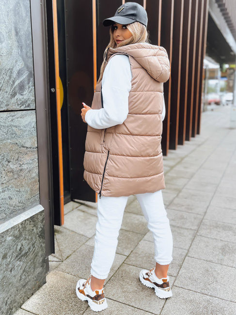 Női kétoldalas mellény ONADE Szín Camel DSTREET TY3726