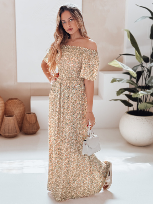 LOVEFLORA maxiruha narancssárga virágokból Dstreet EY2635