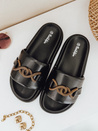 BLACKKISS női flip-flopok fekete Dstreet ZY0994