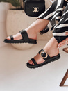 Női flip-flopok csattal KISSWALK fekete Dstreet ZY0886
