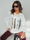 Női oversize blúz MODEZINE fehér Dstreet RY2689