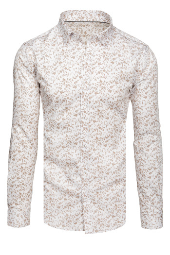 Férfi alkalmi fehér ing Dstreet DX2636