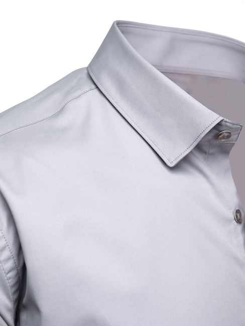 Férfi elegáns szürke ing Dstreet DX2615