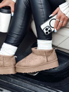 Női SNOWTRED khaki csizma Dstreet ZY0567 ZY0567