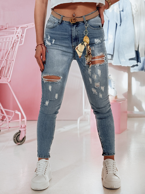 Női farmer skinny nadrág JEANZI Dstreet UY2373