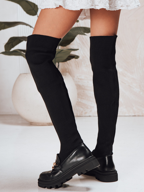 Női zokni csizma fekete Dstreet ZY1312 ZY1312