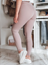 ACTIVIS női magas derekú leggings világos lila Dstreet UY2598