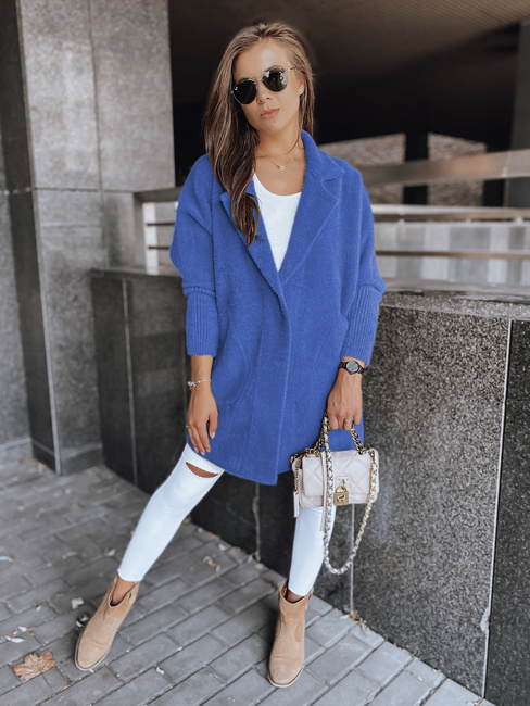 Női ala alpaka kabát RITA II kék szinű Dstreet NY0627z