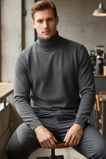 Férfi világosszürke golf Dstreet WX2359