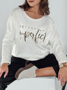 Női túlméretezett blúz PERFSTYLE fehér Dstreet RY2665