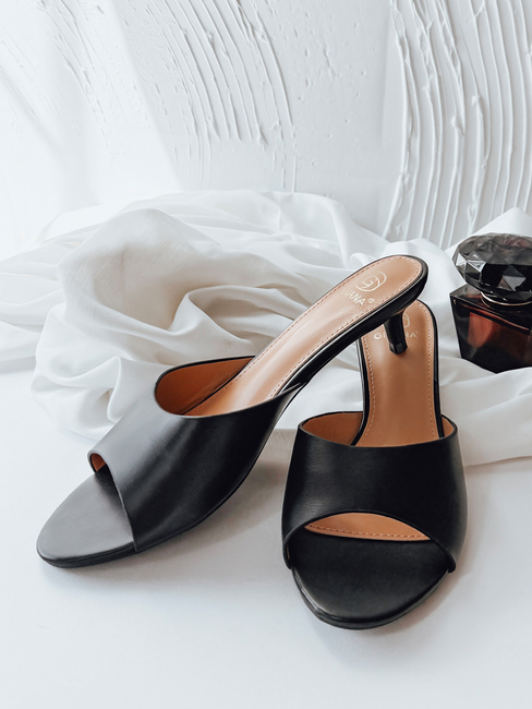 DORIMI női flip-flopok fekete Dstreet ZY0973