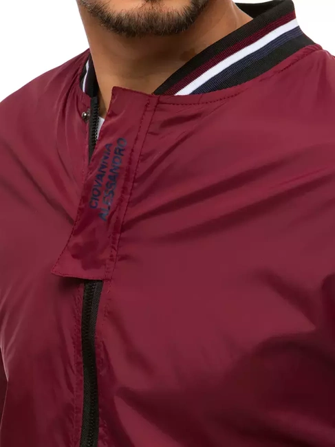Claret átmeneti férfi dzseki Dstreet TX3681