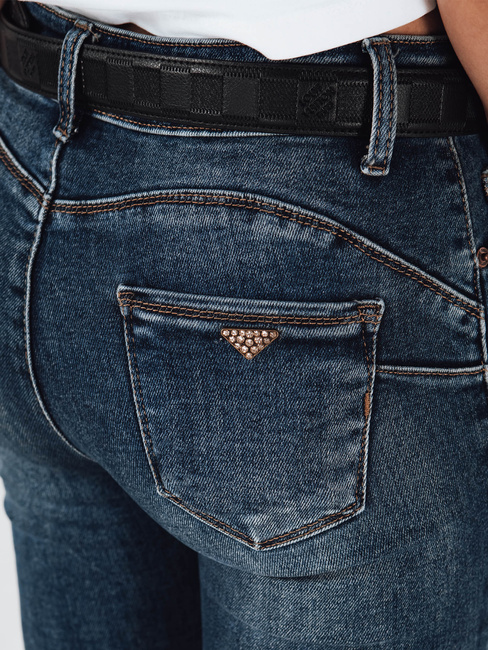 Női szűk farmer tengerészkék Dstreet UY2807