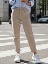 Női magas derekú mom fit farmer bézs Dstreet UY2872 Dstreet UY2872