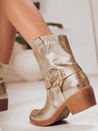 Női cowboy csizma arany csattal Dstreet ZY1270 ZY1270