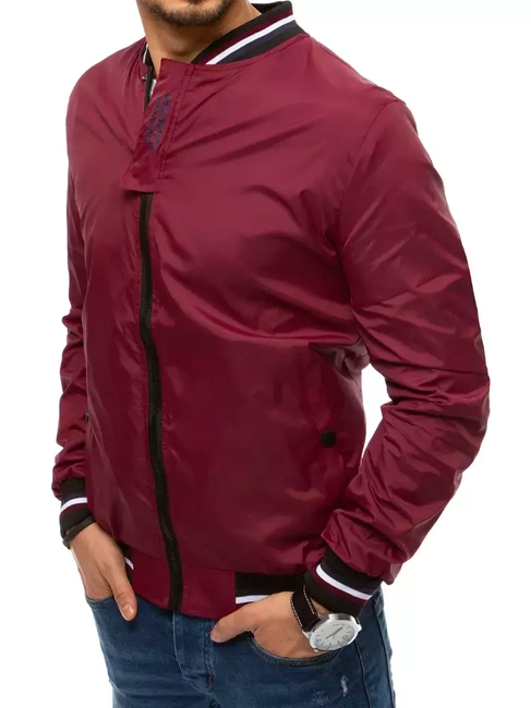 Claret átmeneti férfi dzseki Dstreet TX3681