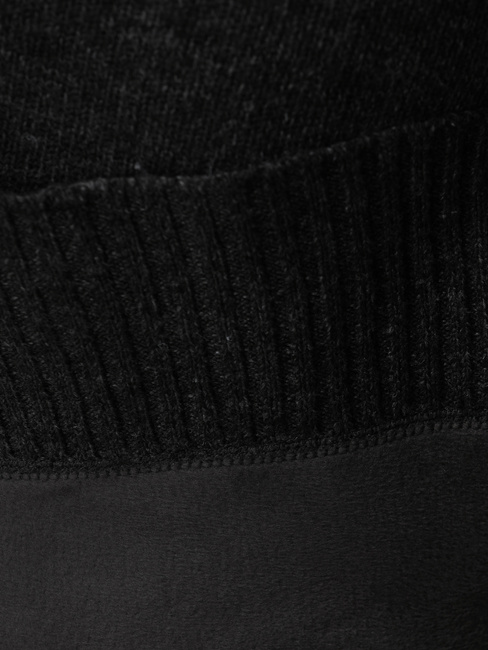 Férfi álló pulóver, szigetelt grafit Dstreet WX2354