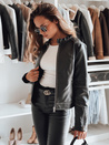 Női bőrdzseki LOVEBIKER fekete Dstreet TY4964 TY4964