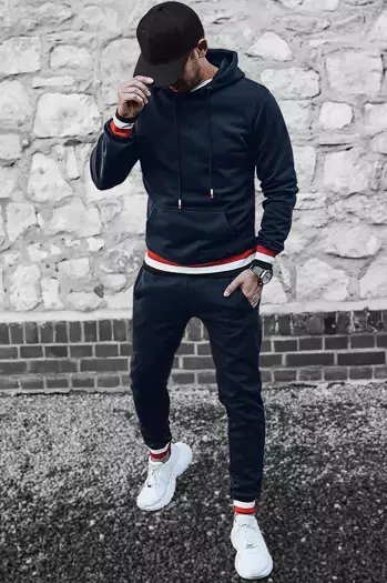 Férfi szabadidő együttesek Szín Gránátkék DSTREET AX0664