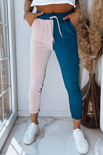 Női szabadidőnadrág PASTELS Szín Tengeri DSTREET UY1484