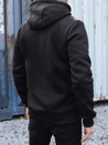 Férfi szigetelt kapucnis melegítőfelső fekete Dstreet BX5920