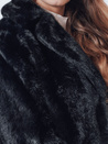 Női szőrmebunda GLAMFLUFFY rövid fekete Dstreet TY4985