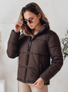 Női steppelt télikabát LAROSE barna Dstreet TY4943 TY4943