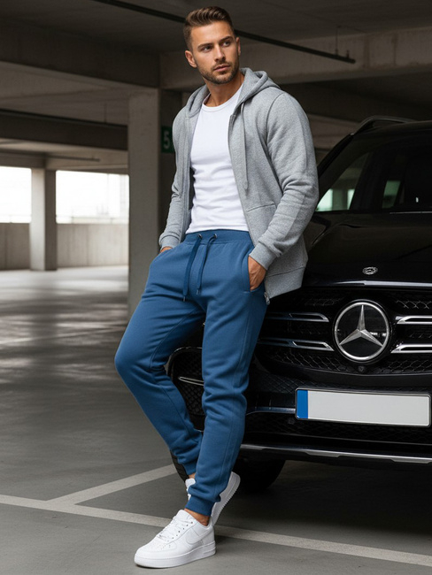 Férfi melegítőnadrág kék színben Dstreet UX3370