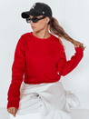 Női nem kapucnis pulóver FASHION II Szín Piros DSTREET BY0147