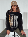 MODEZINE női oversize blúz fekete Dstreet RY2690