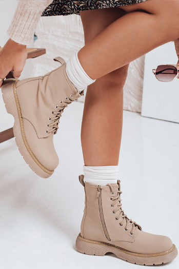 Női csizmák MOONSTONE Szín Khaki DSTREET ZY0369