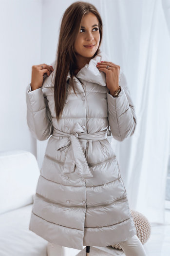 Női kabát/dzseki LONDON PREMIUM bézs színben Dstreet TY3162