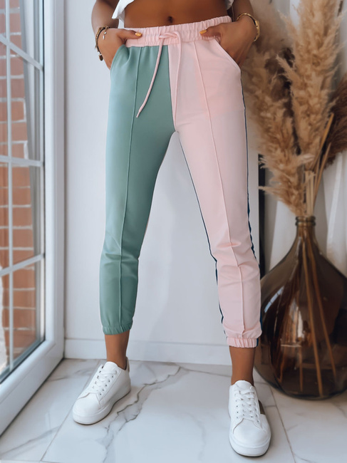 Női szabadidőnadrág PASTELS Szín Rózsaszín DSTREET UY1483