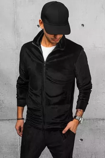 Férfi szabadidő pulóver Szín Fekete DSTREET BX5538