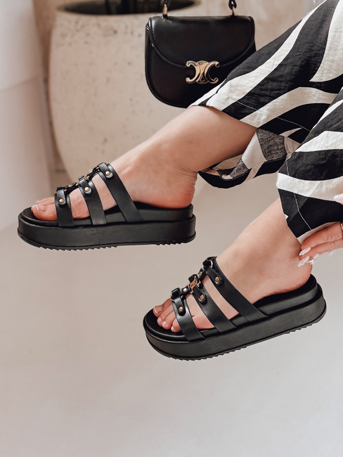 Női platform flip-flopok PLATOFI fekete Dstreet ZY0879