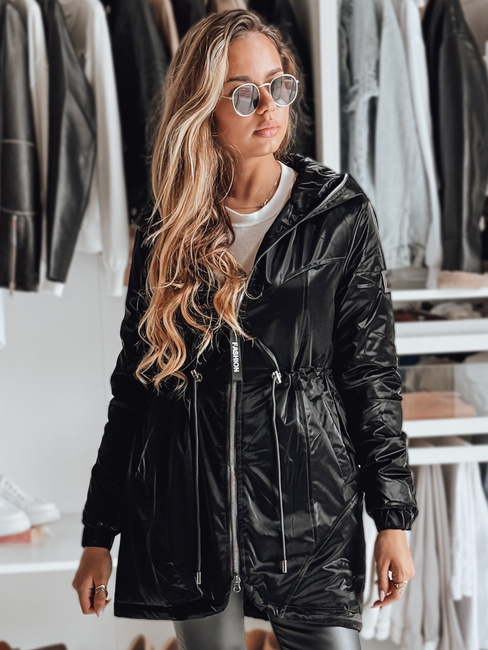 Női parka dzseki HENRY fekete Dstreet TY4106