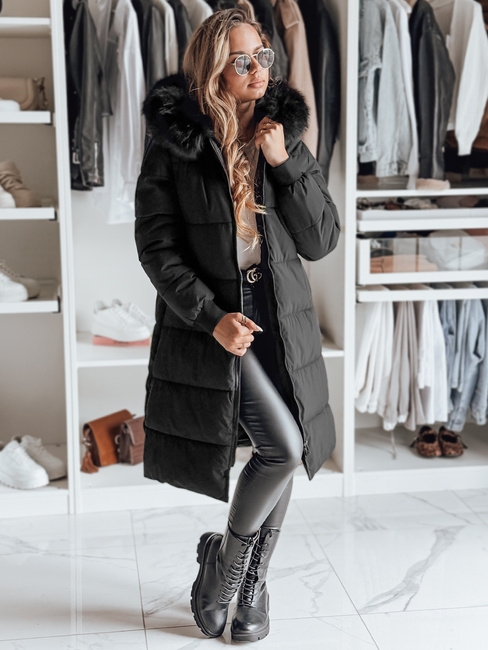 Kurtka damska TREVERSE czarna Dstreet TY4498