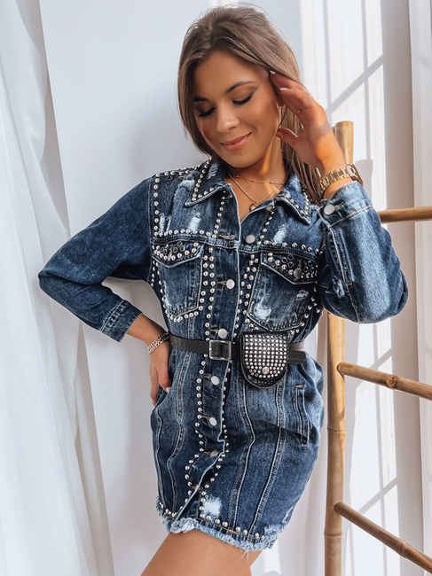 Farmer női ruhá KALUS Szín Kék DSTREET EY2253