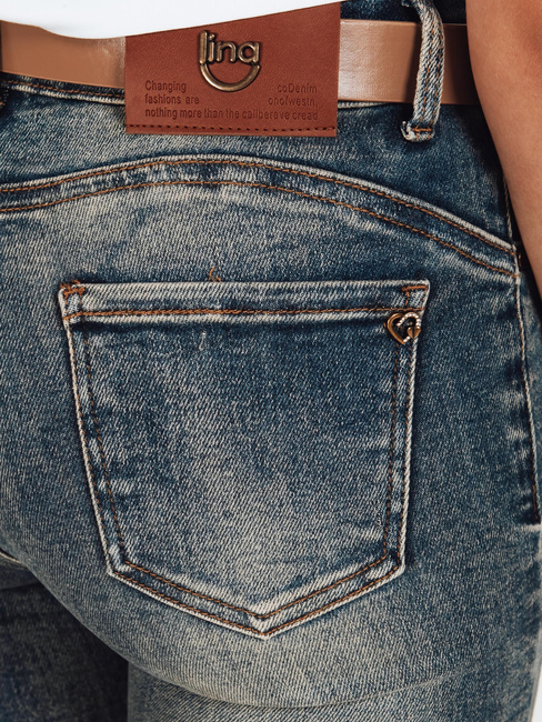 Női skinny push up farmer kék Dstreet UY2803