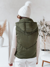Női steppelt mellény LIKEHUGS zöld Dstreet TY4977