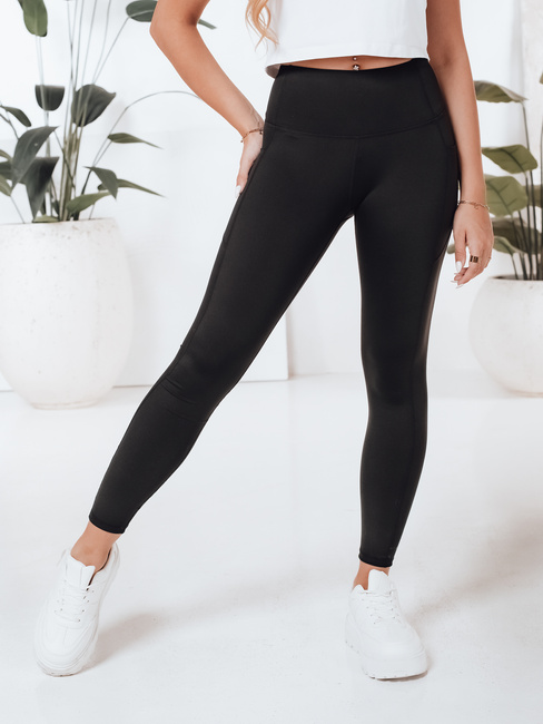 Női sportos leggings LEGGIVIBE fekete Dstreet UY2723