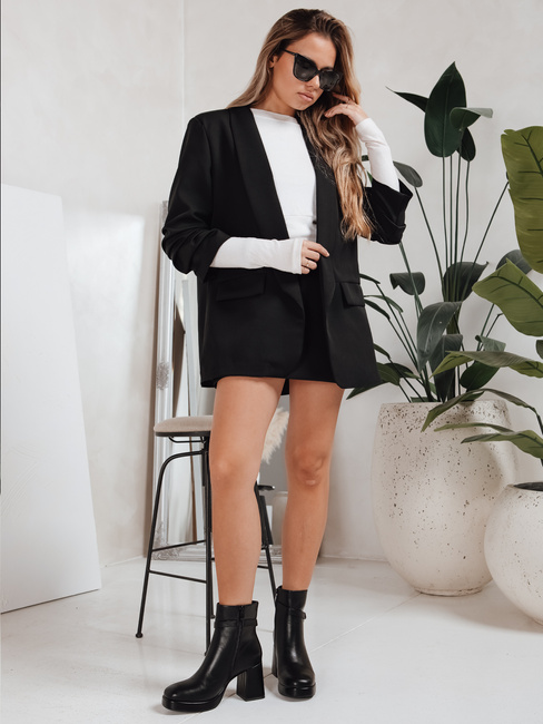 Női szigetelt csizma fekete Dstreet ZY1253 ZY1253