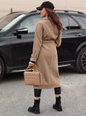 Női oversize kabát CAMELLYN hosszú camel Dstreet NY0743 NY0743