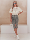 Denim midi szoknya GUZIKOVA szürke Dstreet CY0510_1