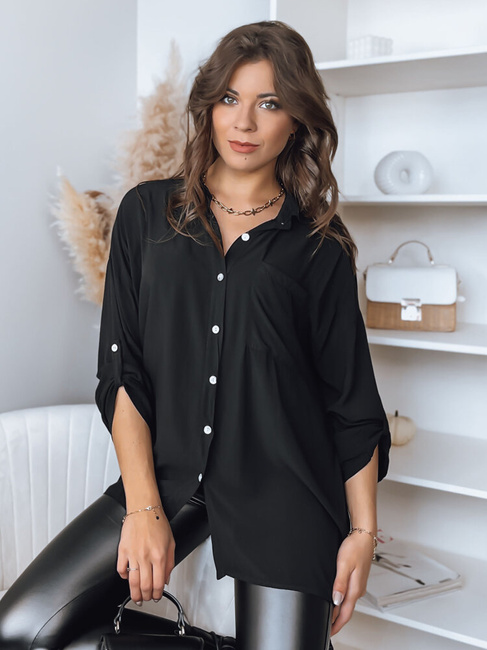 Női elegáns ing RANCH Szín Fekete DSTREET RY2307