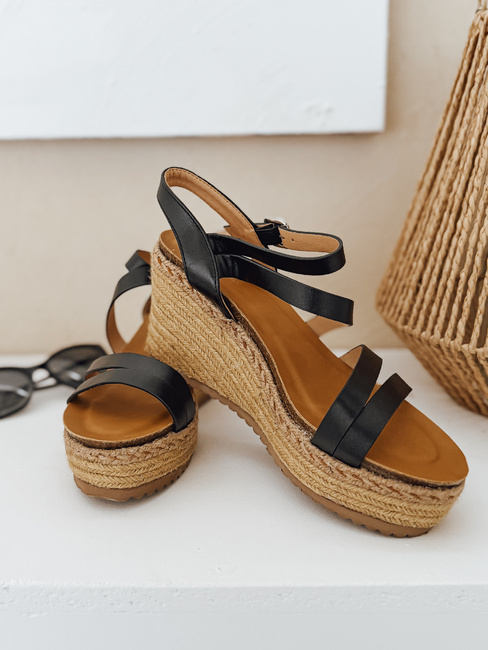 Női SUMMERUP szandál fekete Dstreet ZY0988 ZY0988